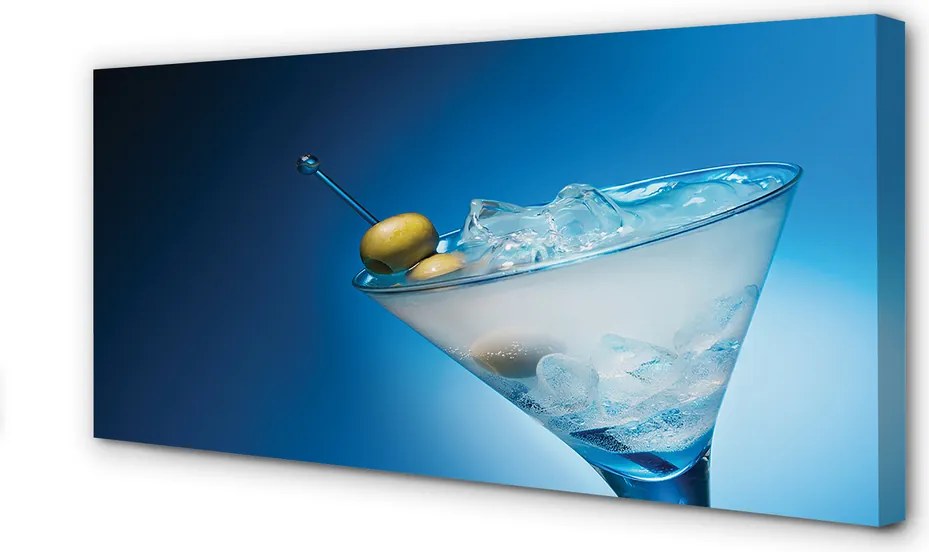 Duży obraz na płótnie Klasyczny Aperitif Z Oliwką