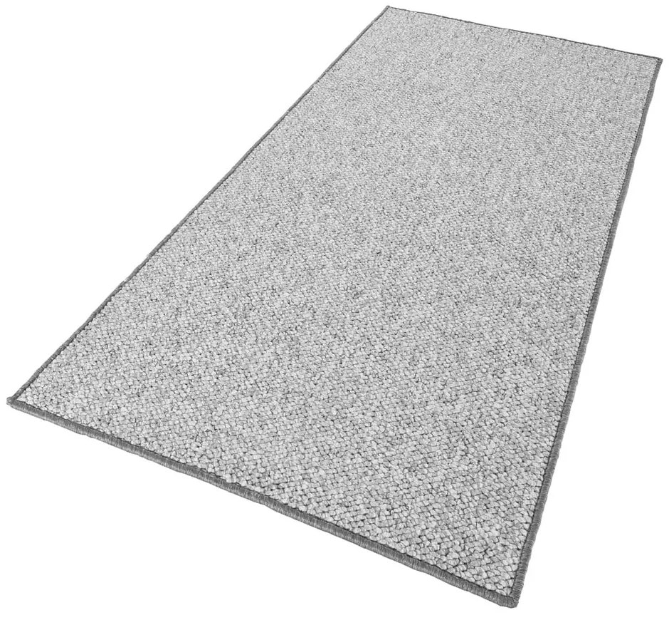 Szary chodnik 80x300 cm Wolly – BT Carpet