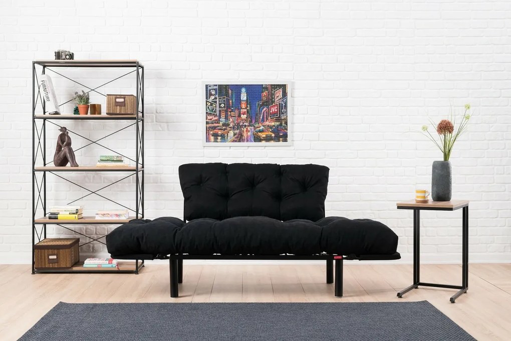 Sofa rozkładana Nitta Black