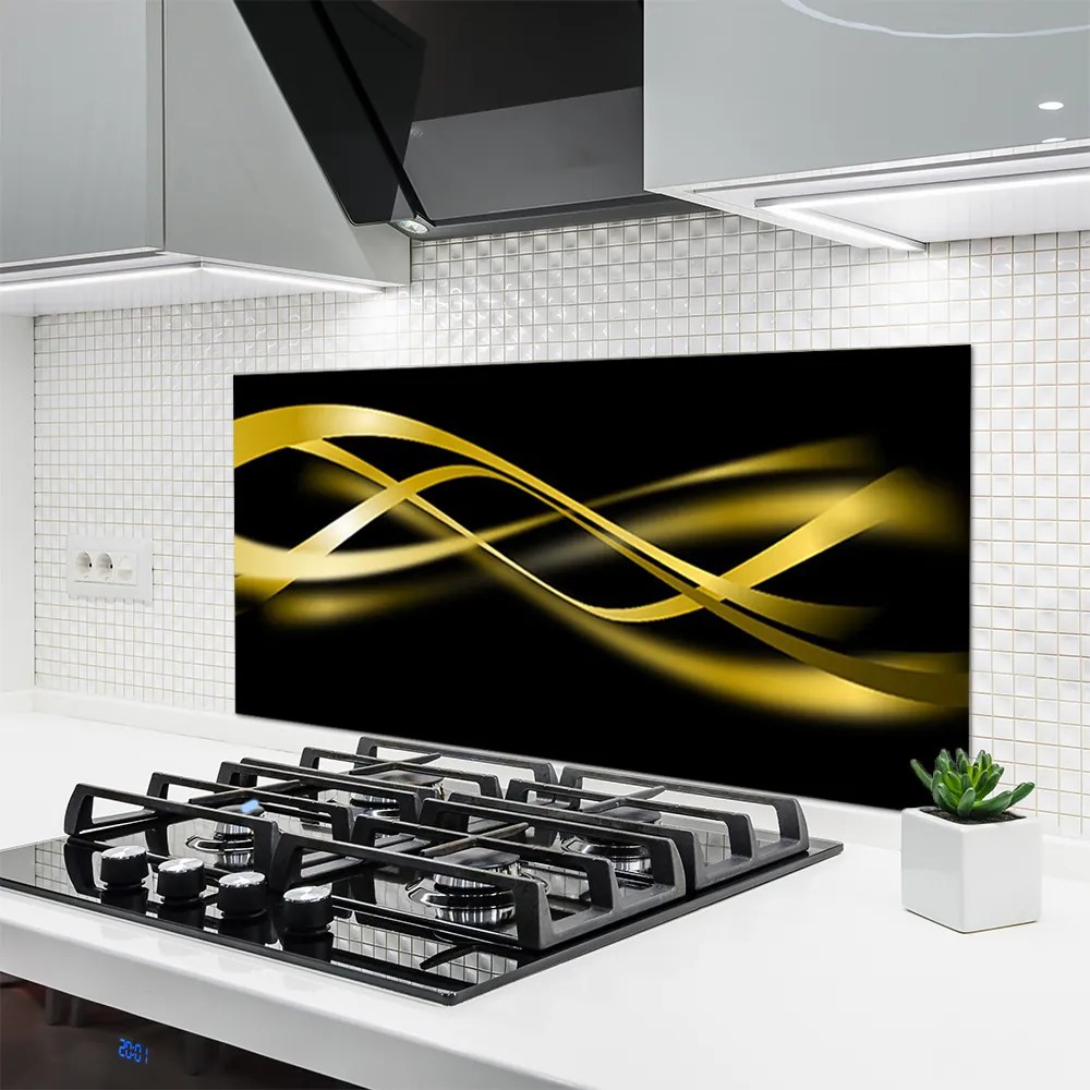 Panel Kuchenny Modernistyczna Kompozycja Graficzna