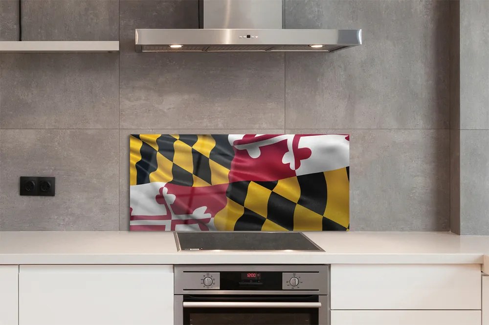 Panel szklany do Kuchni Flagi Świata