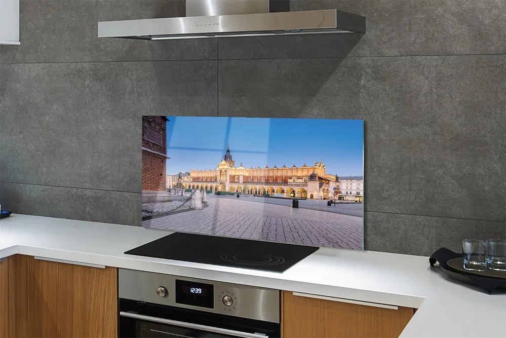 Panel Szklany Złota Godzina nad Sukiennicami