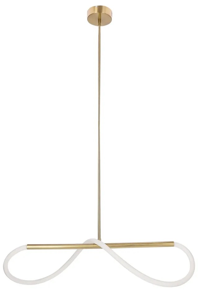 Lampa wisząca LED w kolorze złota Supreme – Candellux Lighting