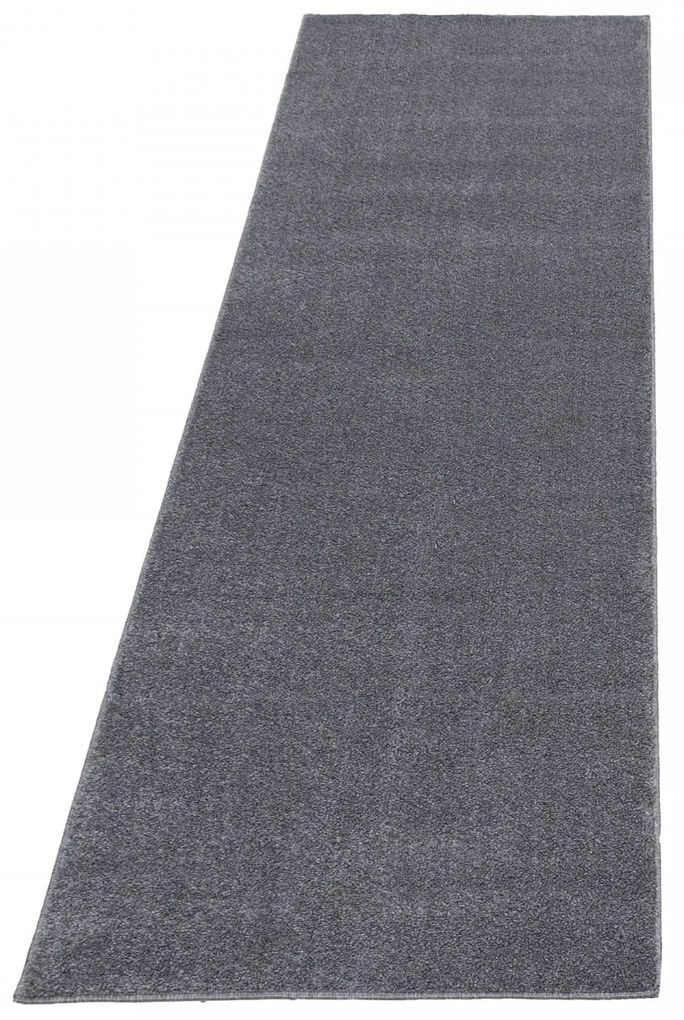 Dywan jednolity ATA jasnoszary 80 cm x 250 cm