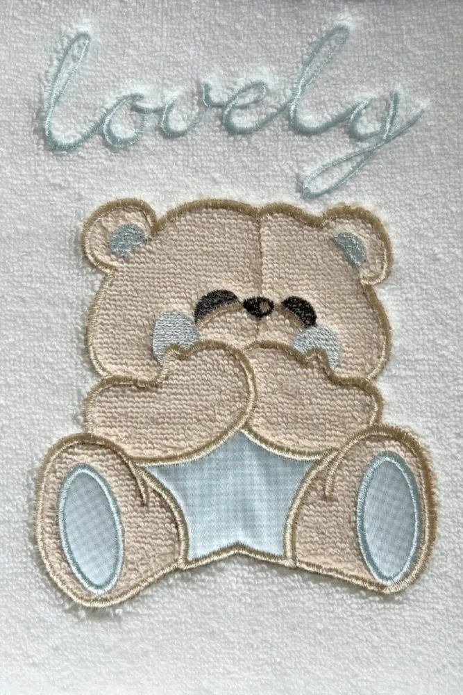 Podarunkowy zestaw ręczników dla dzieci LOVELY, 2 szt Beżowy Zestaw (ręcznik 50x90cm, ręcznik 70x130cm)