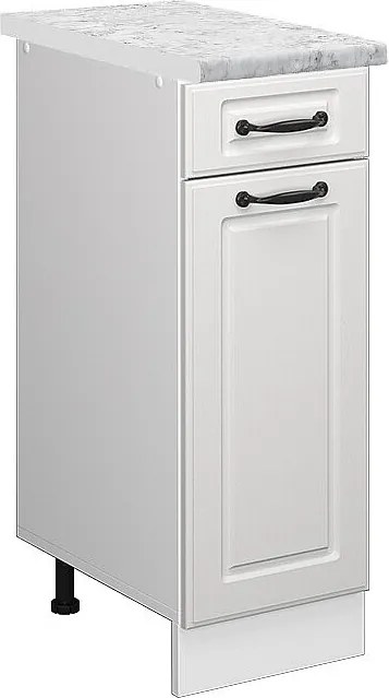 Szafka dolna do kuchni biały domek wiejski 30x60x81.6 r-line