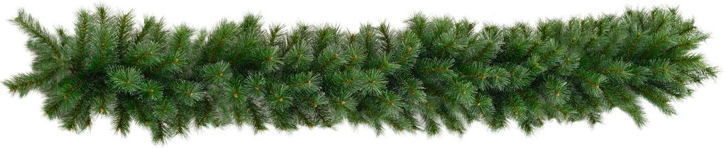 HOMCOM Girlanda świąteczna 1,8 m, dekoracja z 160 końcówkami, Zielona | Aosom PL