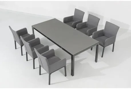 Tombolo - aluminiowy fotel ogrodowy