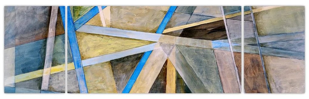 Obraz - Abstrakcja (170x50 cm)