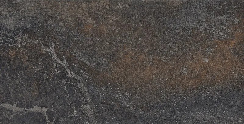 Mexen Blaze Nero gres szkliwiony rekt. G1, płytka podłogowo-ścienna 120 x 60 cm, carving - TL420-120-060-01