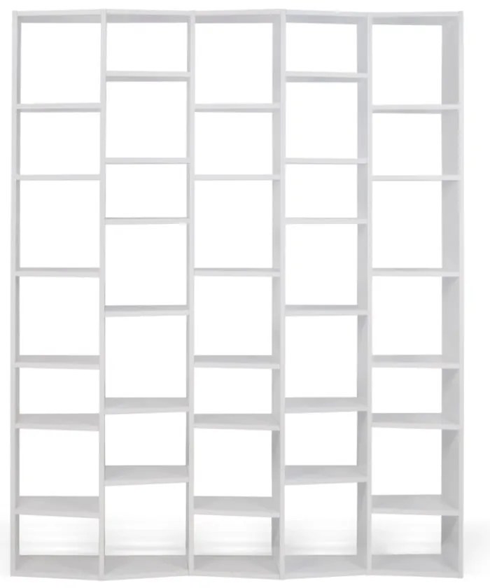 Biały regał 182x224 cm Valsa – TemaHome