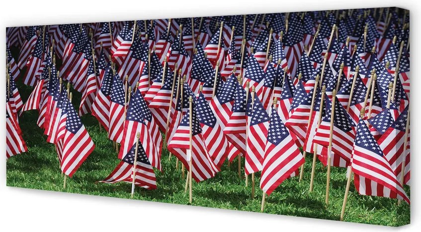 Obraz na płótnie Flagi Stanów Zjednoczonych