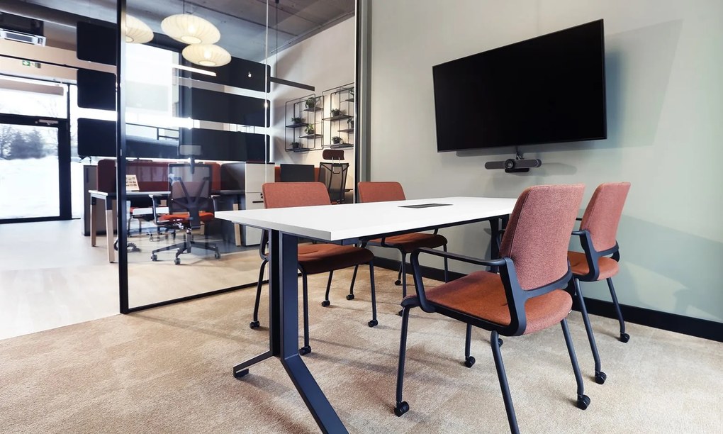 Krzesło konferencyjne na nogach Xilium Frame Chair 4L UPH