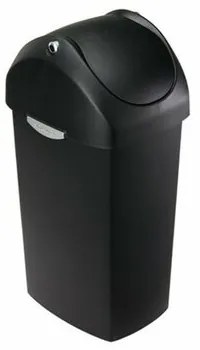 Kosz na śmieci Simplehuman, 60 l, czarny, 60 l