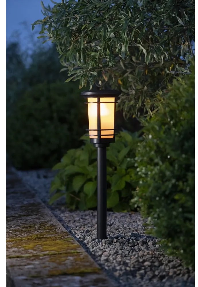 Ogrodowa lampa solarna LED Star Trading Flame, wys. 53 cm