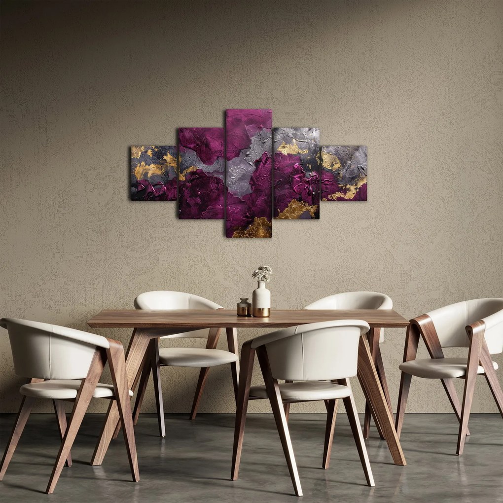 Obraz - Teksturowanie abstrakcji (125x70 cm)