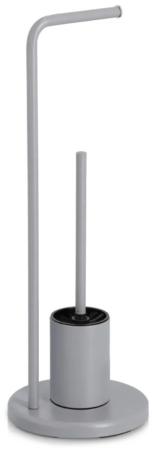 Stojak na papier toaletowy i szczotka do wc VETRO, wys. 63 cm