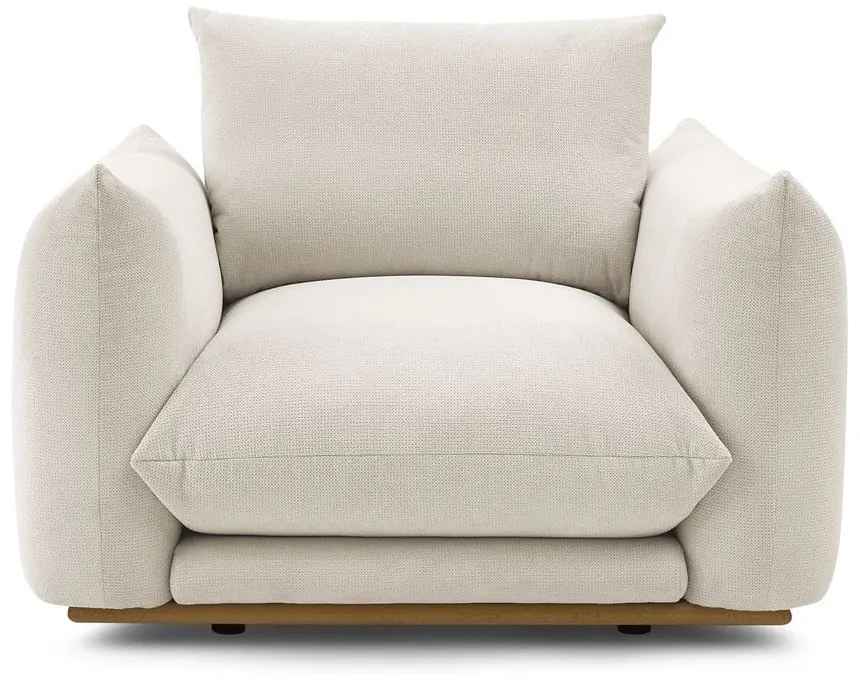 Kremowy fotel Ernest – Bobochic Paris