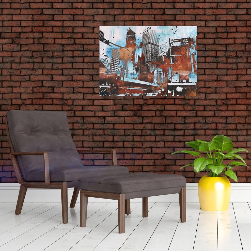 Obraz - Wieżowce (70x50 cm)
