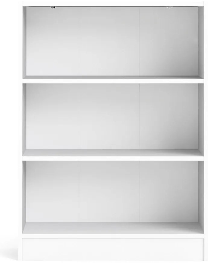Biały regał Tvilum Basic, 79 x 107 cm