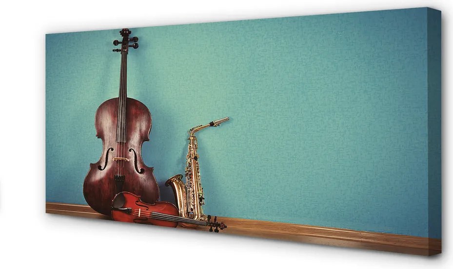 Obraz canvas na ścianę Klasyczny Duet Instrumentów