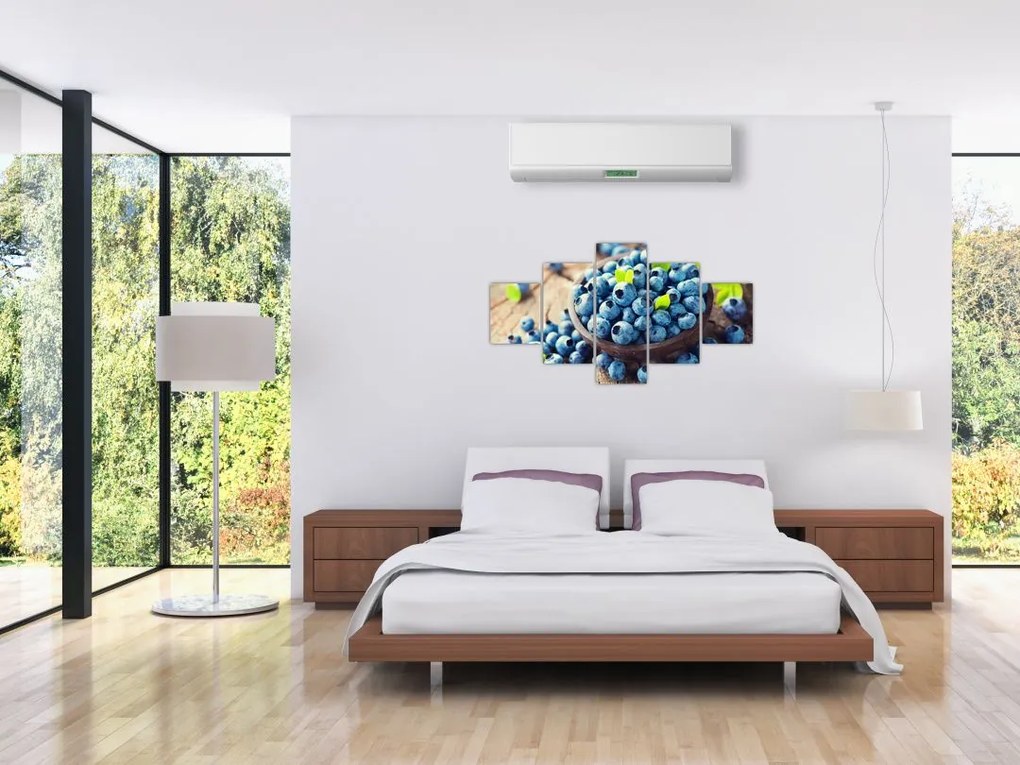 Obraz - Jagody (125x70 cm)