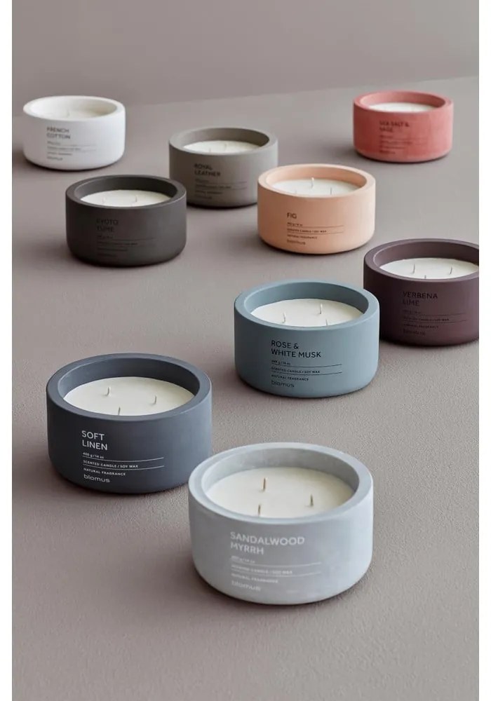 Zapachowa sojowa świeca czas palenia 25 h Fraga: Sea Salt and Sage – Blomus