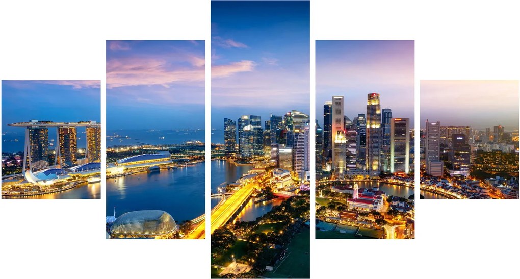 Obraz - Singapur, Azja (125x70 cm)