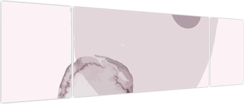 Obraz - Fioletowy minimalizm N⁰2 (170x50 cm)