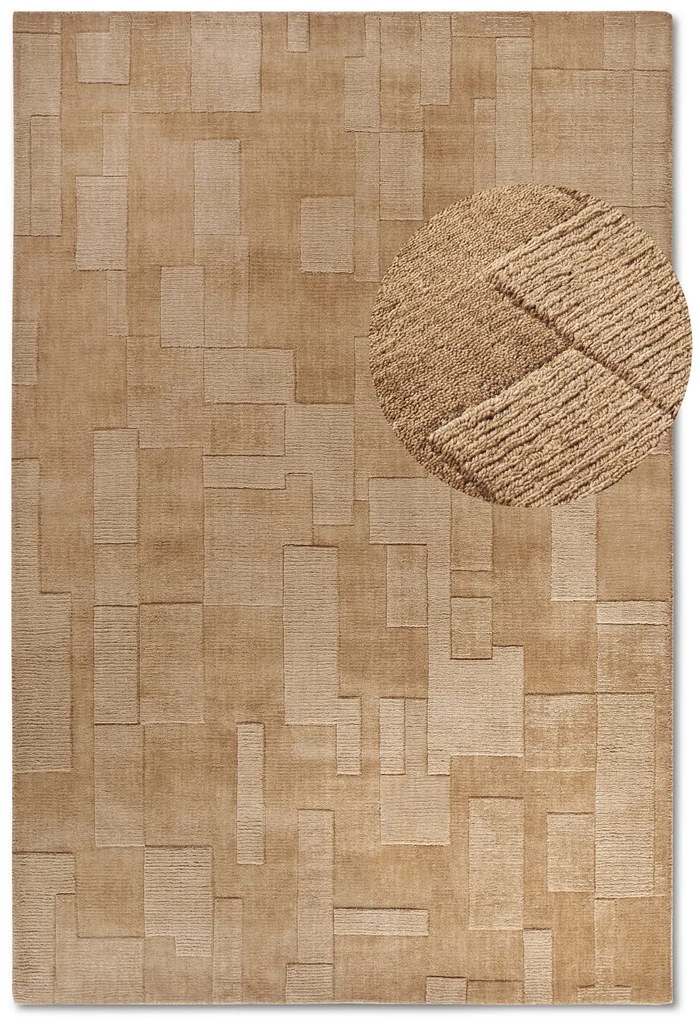 Dywan wełniany Villeroy & Boch Wilhelmine beżowy 80 cm x 150 cm