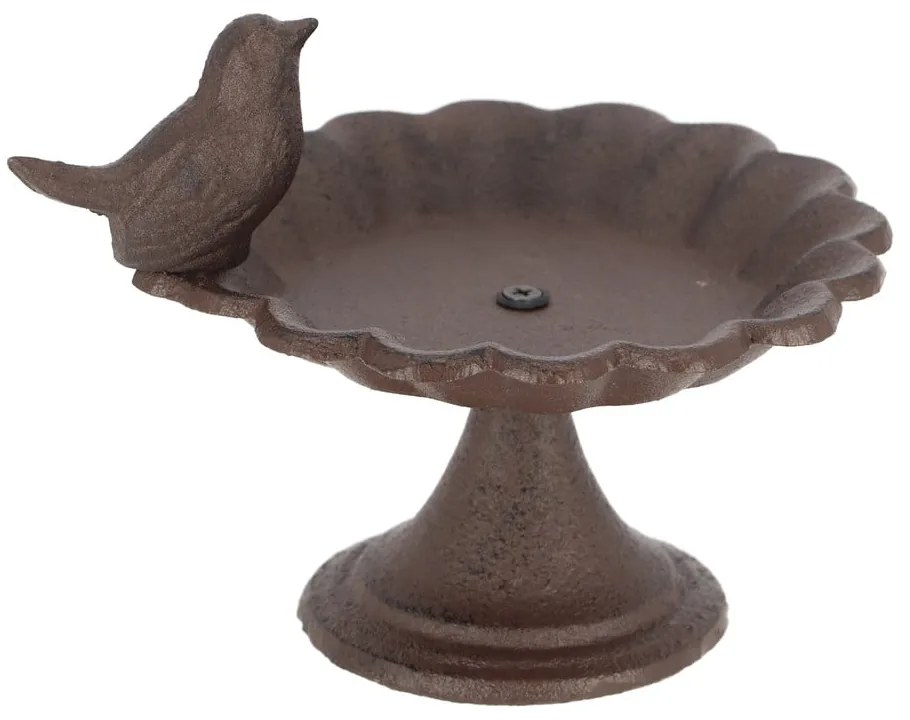Żeliwne poidełko na nóżce z ptaszkiem Esschert Design Birdy