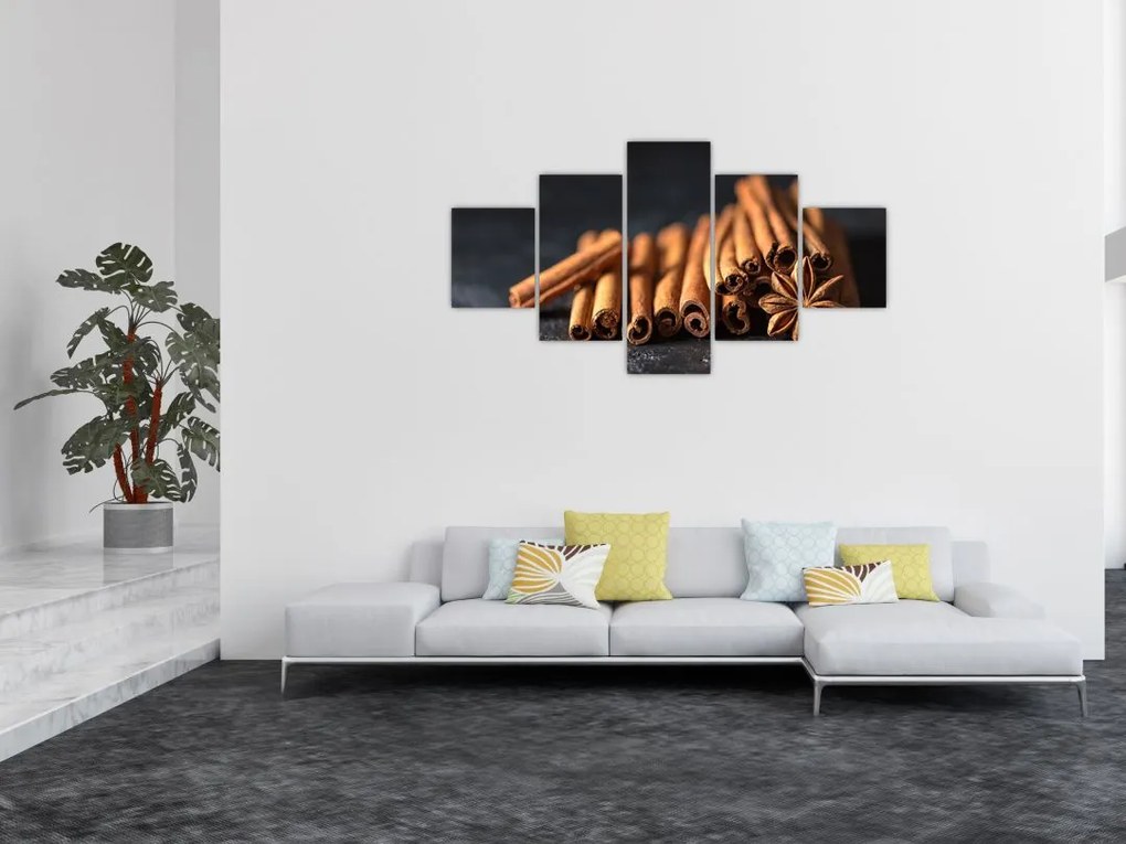 Obraz cynamonu (125x70 cm)