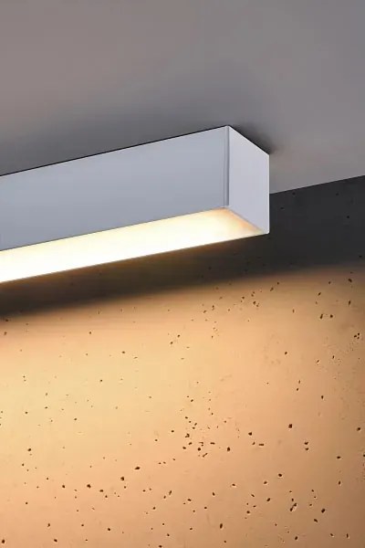 Biały plafon sufitowy LED 3000 K - EX621 H8-K46
