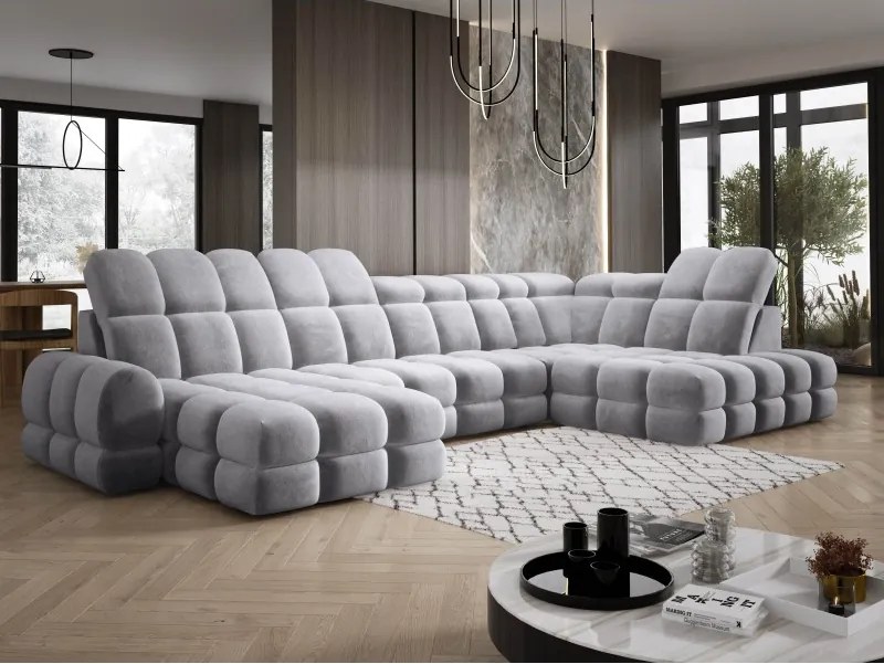 Narożnik TOLLO XL z elektryczną regulacją siedziska WERSAL