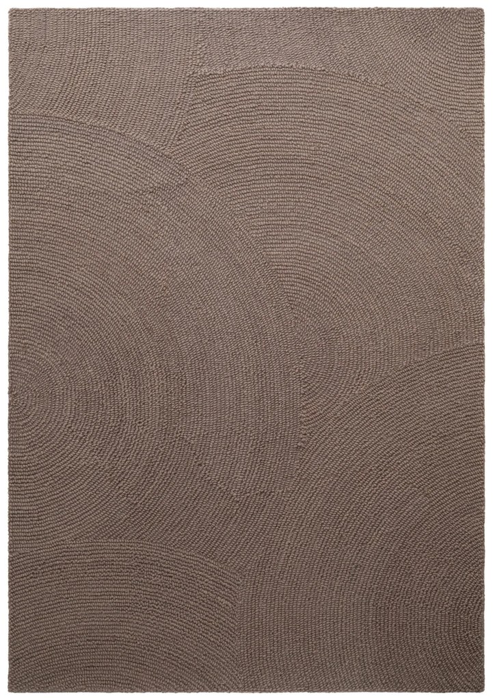 Dywan wełniany Hanse Home Eleni brązowy 80 cm x 150 cm