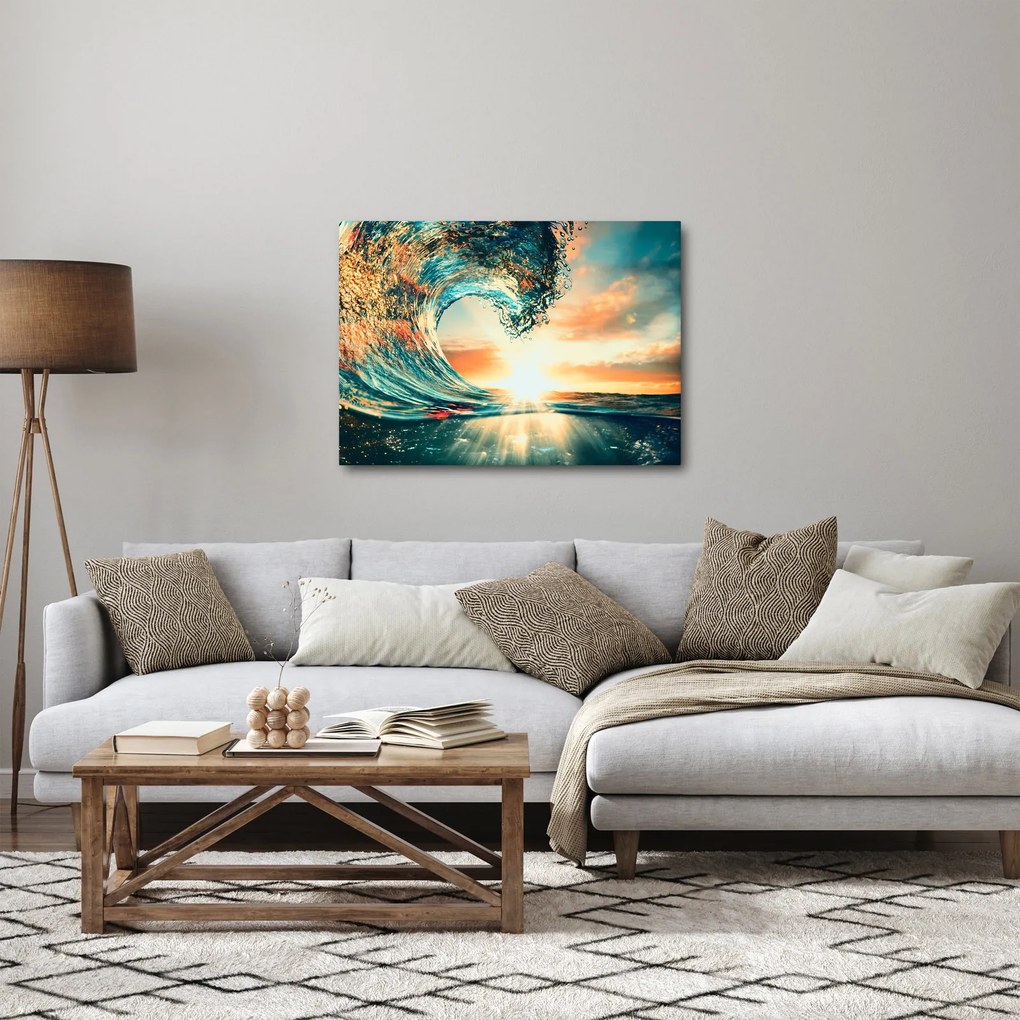 Obraz - Fala (70x50 cm)