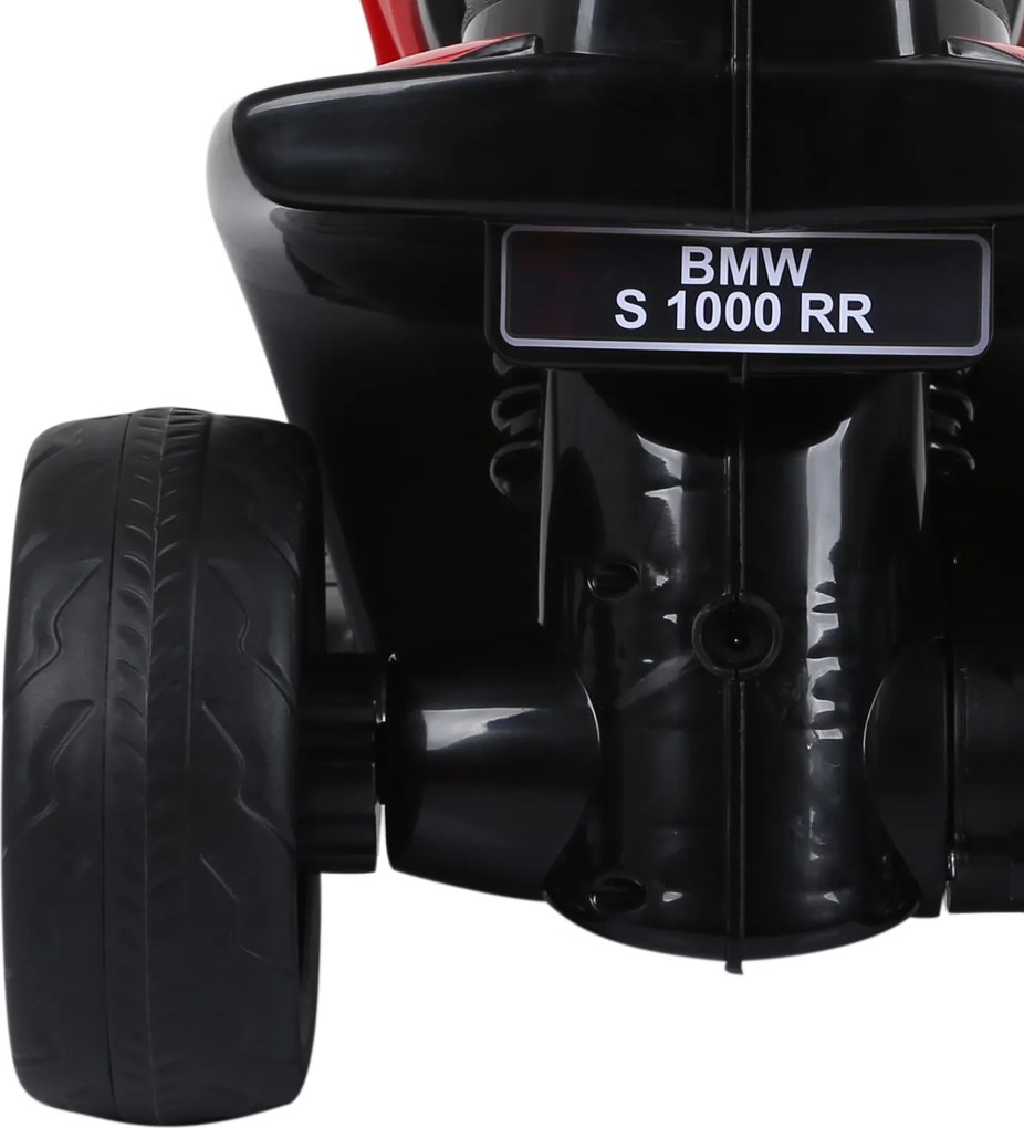 HOMCOM motorek elektryczny BMW 3 koła czerwony z akumulatorem dla maluchów 18-36 miesięcy zabawka | Aosom PL