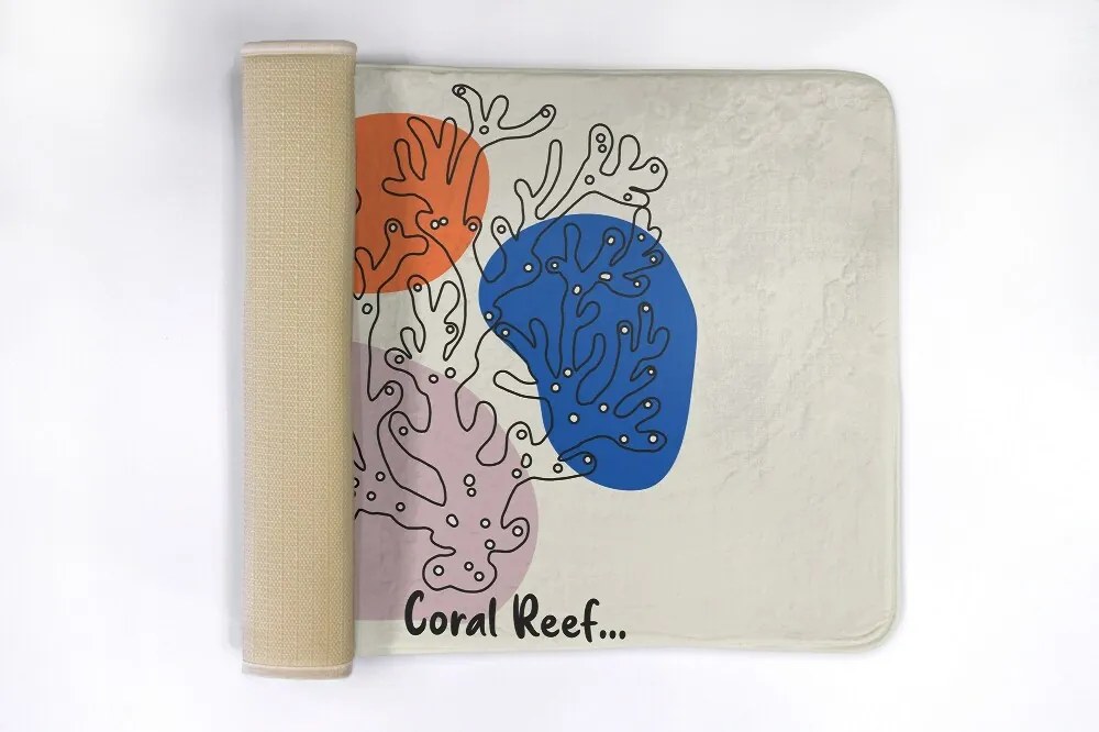 Dywanik łazienkowy antypoślizgowy Dywanik łazienkowy antypoślizgowy Rafa Koralowa