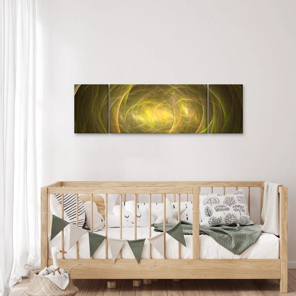 Nowoczesny abstrakcyjny obraz (170x50 cm)