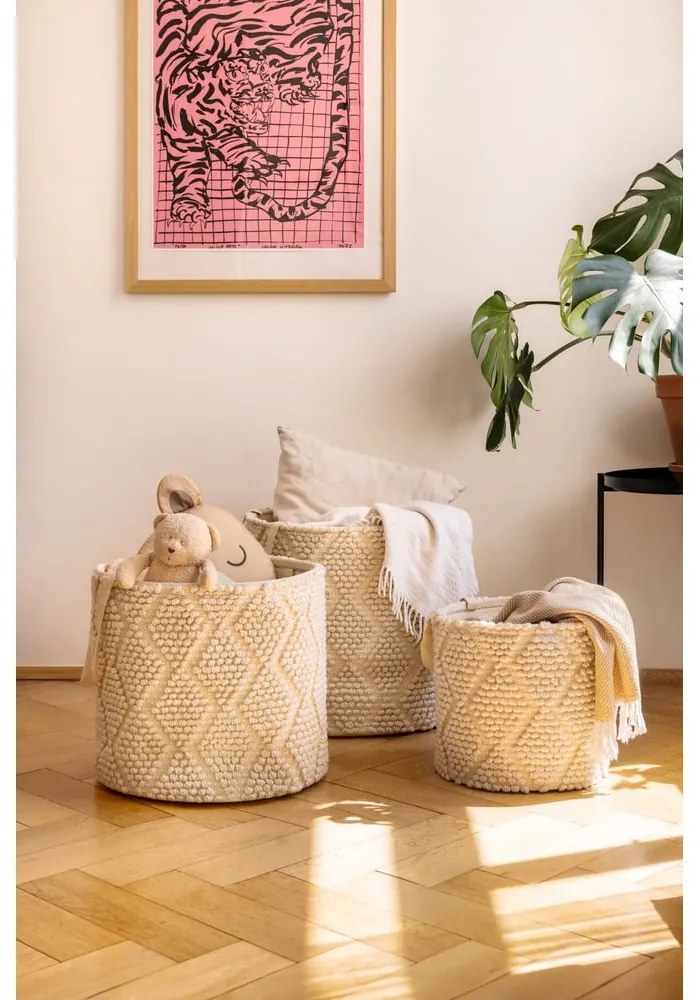 Tekstylny koszyk do przechowywania ø 40x40 cm Pearl M – Bonami Essentials