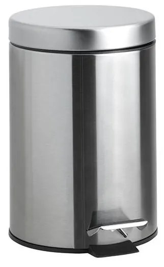 Kosz na śmieci 20x28 cm stal nierdzewna/srebrny