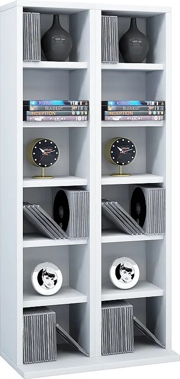 Drewno CD DVD Stand Shelf Cabinet Milano
