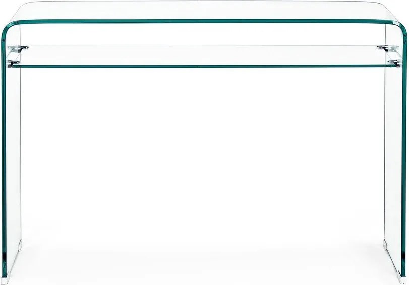 Szklana konsola 35x110 cm Iride – Bizzotto