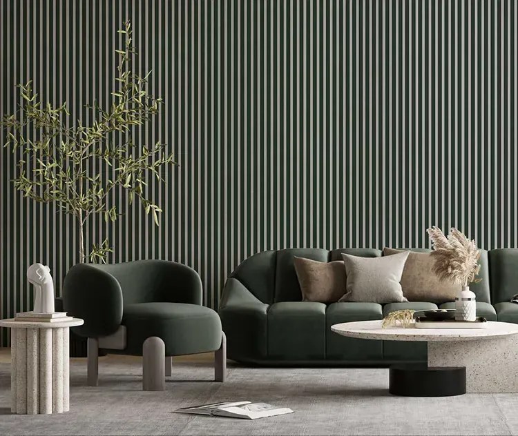 Panele akustyczne 6 szt. butelkowa zieleń S5-N43