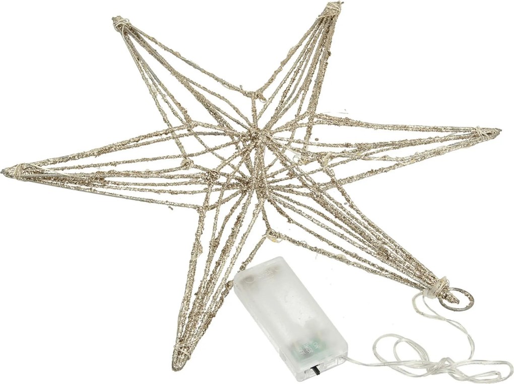 Gwiazda led Glitter Star 30 cm