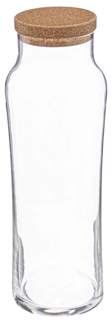 Karafka na zimne napoje SLIM z korkiem, 1 L