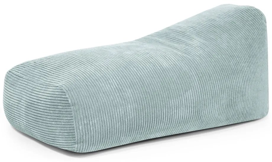 Miętowy sztruksowy worek do siedzenia Snug 130 – SLOWDOWN