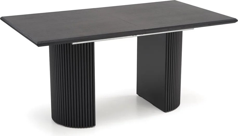 Czarny rozkładany do 250 cm stół Bolero Halmar