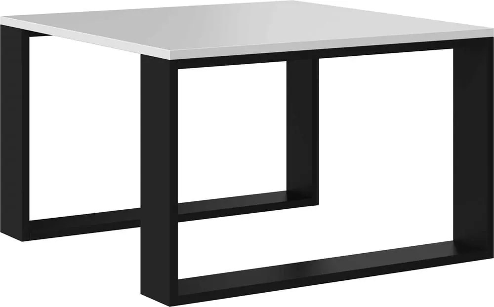 Ława prosta Modern MINI BIAŁY CZERŃ