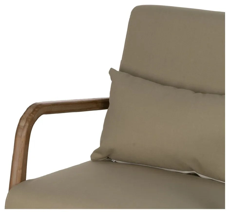 Beżowy fotel bujany Weave – Ixia
